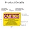 Signmission Radiation & Laser Sign, 7 in H x 10 in W, Aluminum, Rectangle OS-2PACK-CR-A-710-L-10153 - alternate 2